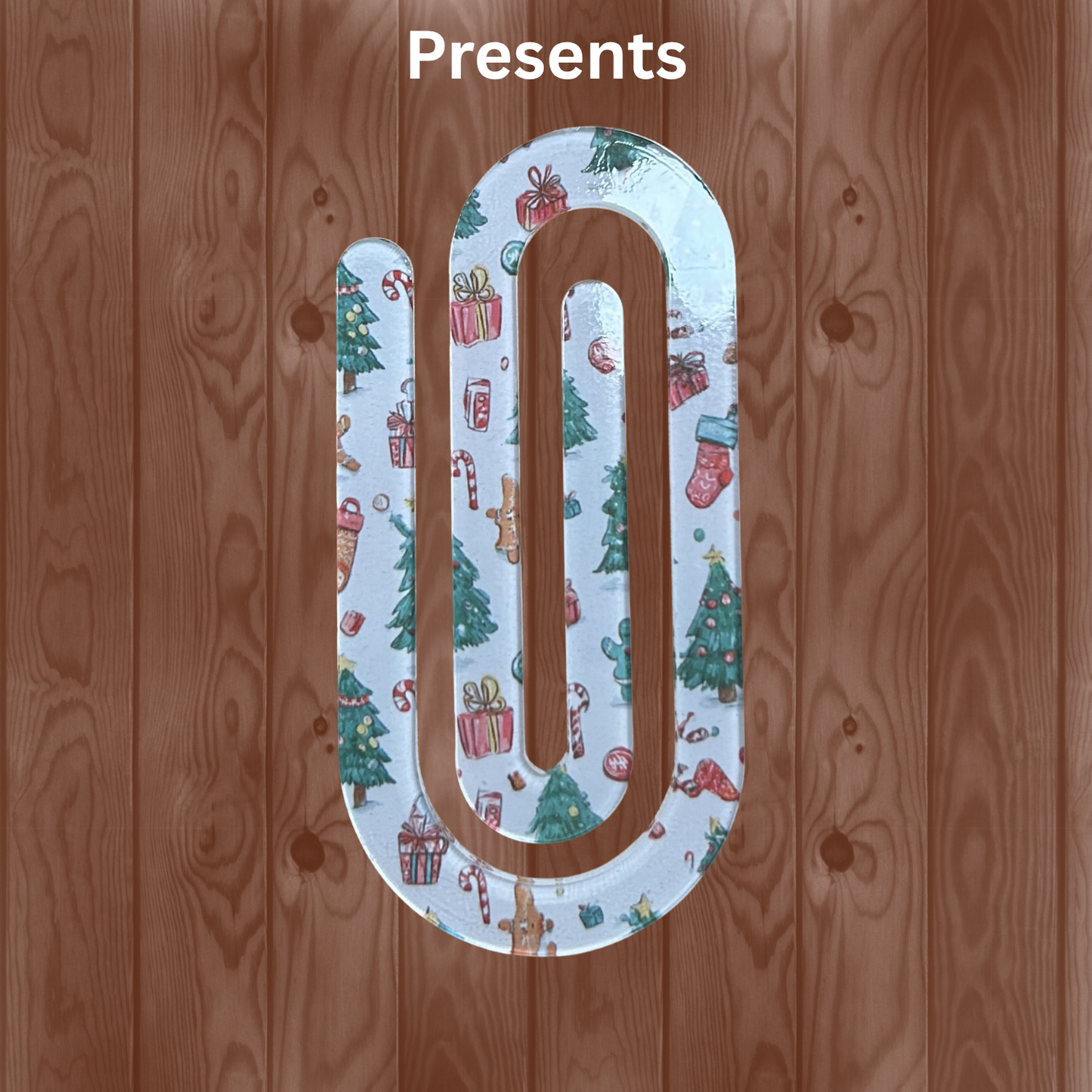 Festive Jumbo Paperclips - Organize your chaos in style