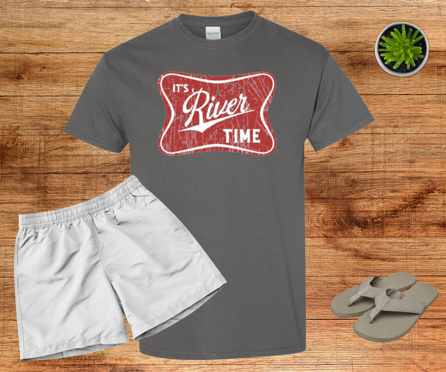 River Time, Summer fun, It's River Time Tee