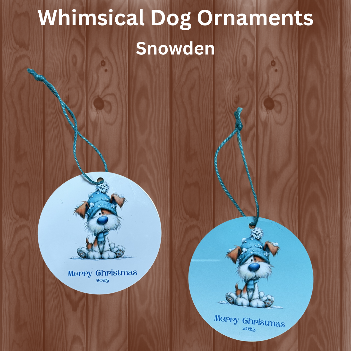 Whimsical Dog Ornaments