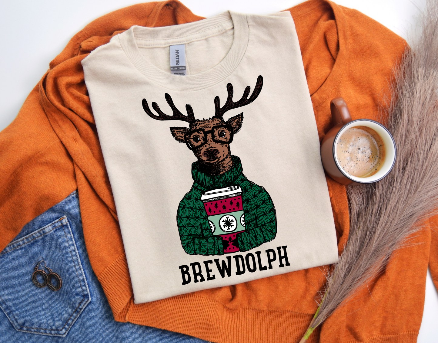 Brewdolph Long Sleeve Tee Shirt