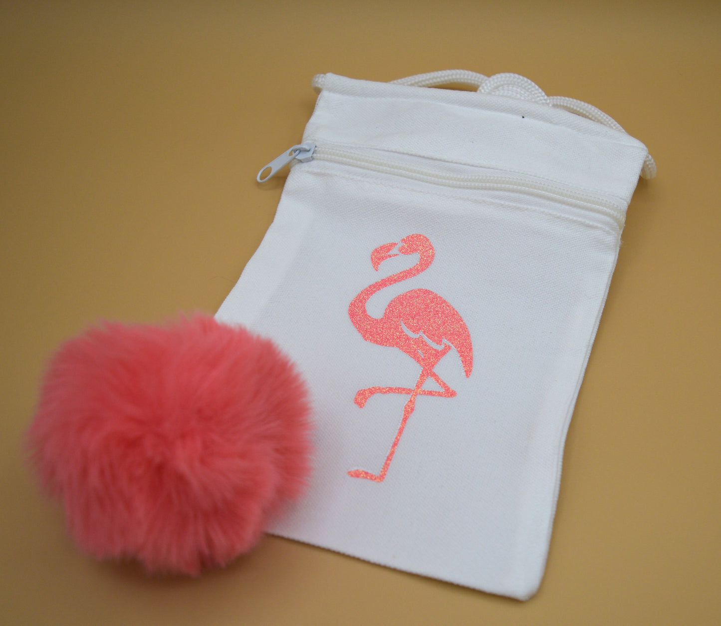 Crossbody Bag - Pink Flamingo