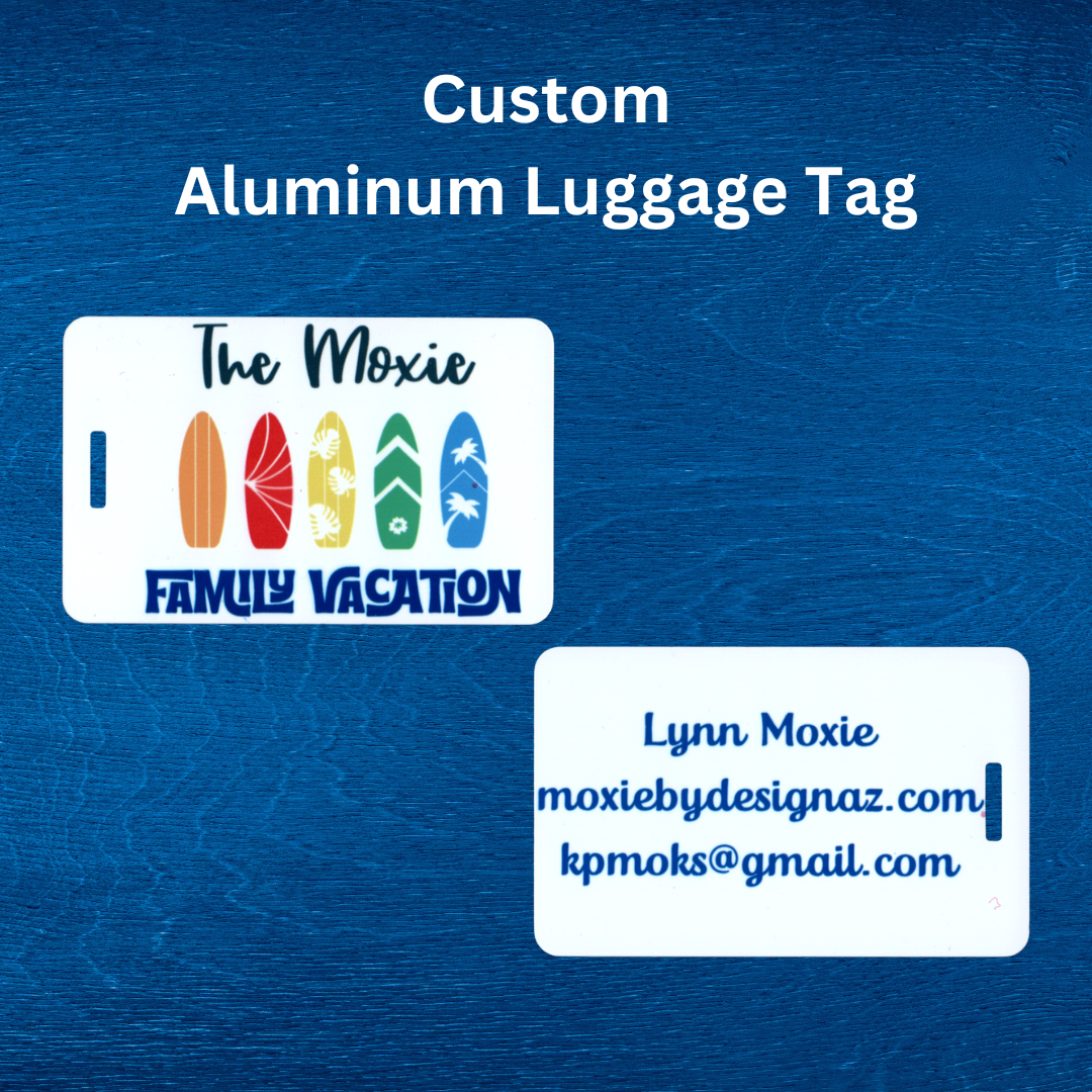 Aluminum Luggage Tags