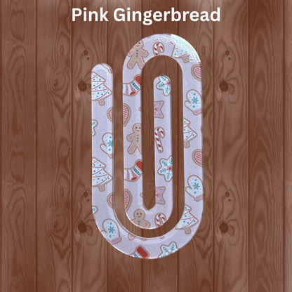 Festive Jumbo Paperclips - Organize your chaos in style