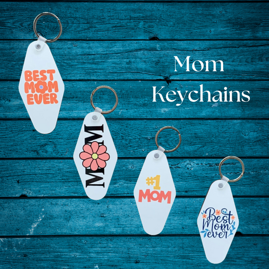 Mom, Mother's Day Key Chains