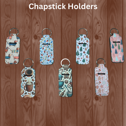 Festive Chapstick Holder - Never Lose Your Chapstick Again