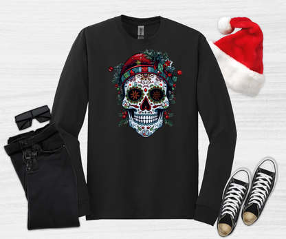 Christmas Candy Skull