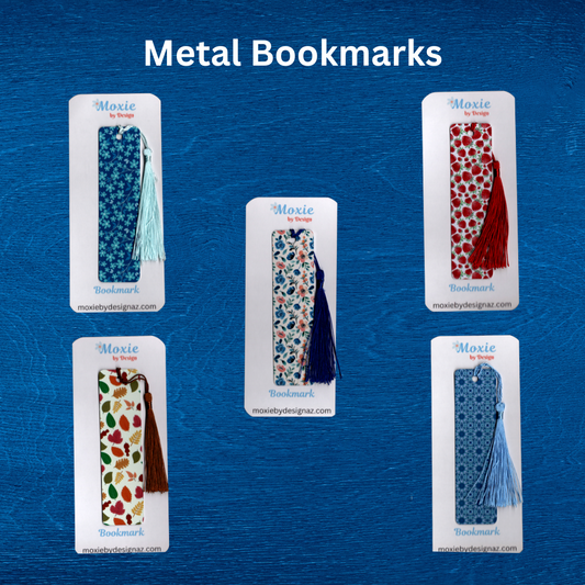 Vibrant Aluminum Bookmark