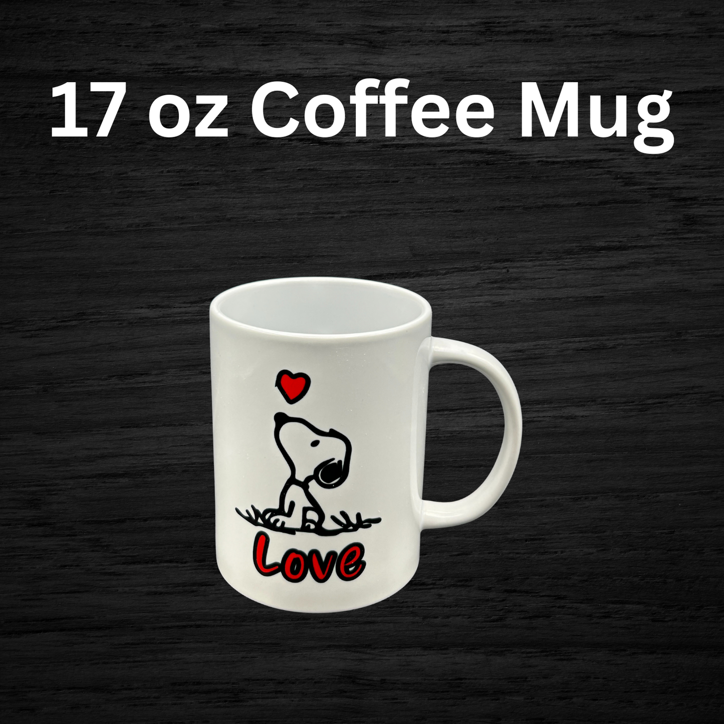 Puppy Love 17 oz Coffee Mug