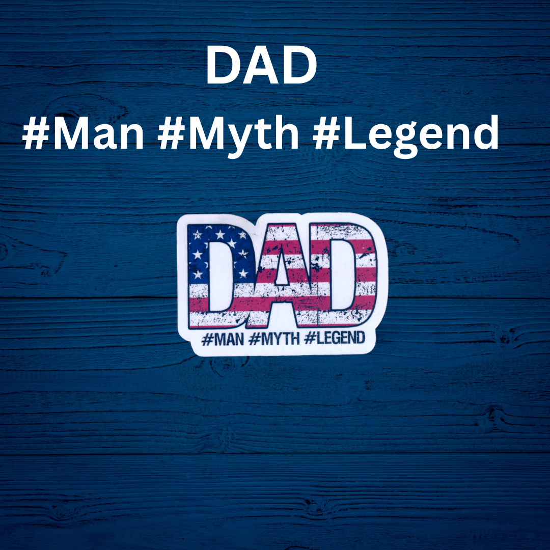 Dad, Father's Day Stickers