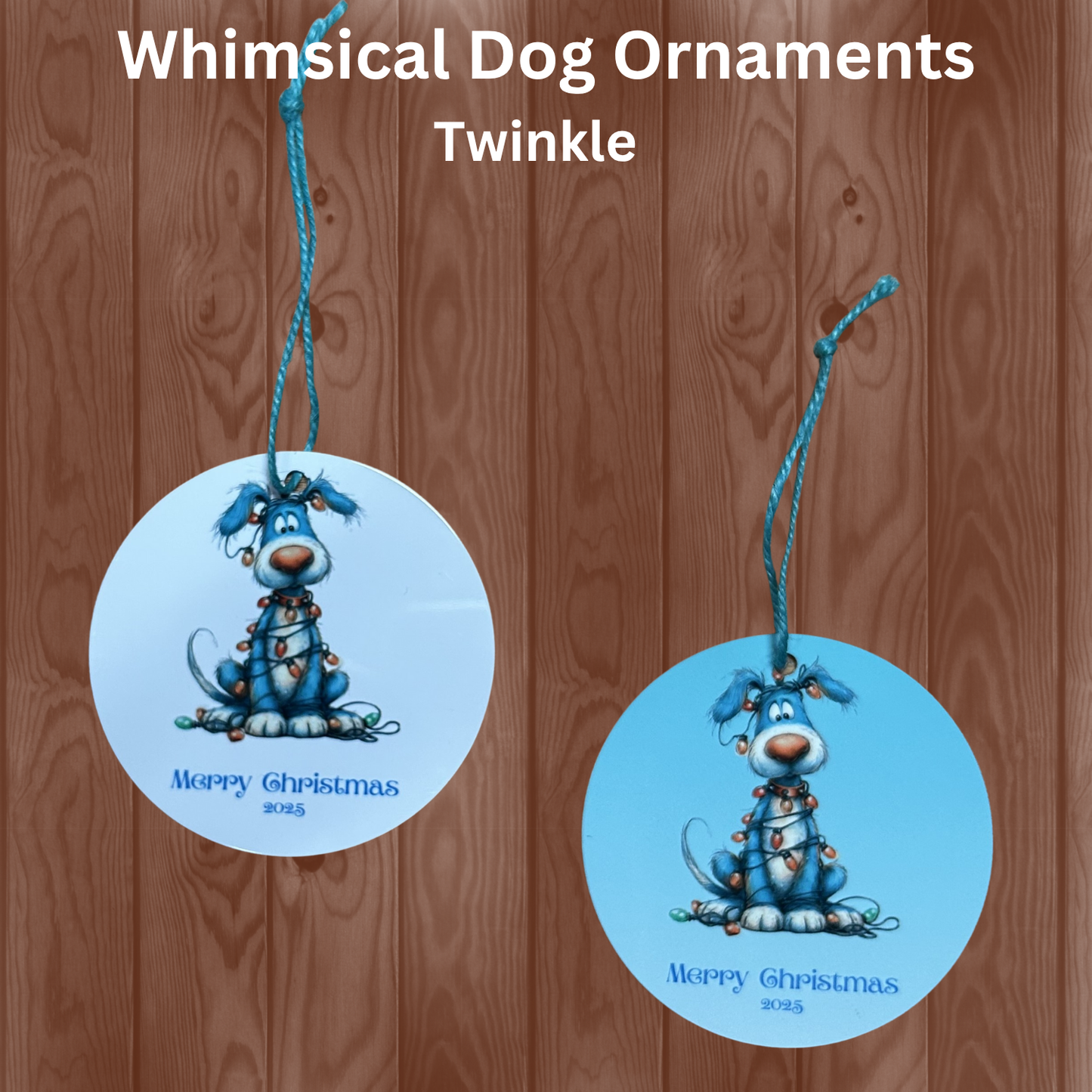Whimsical Dog Ornaments