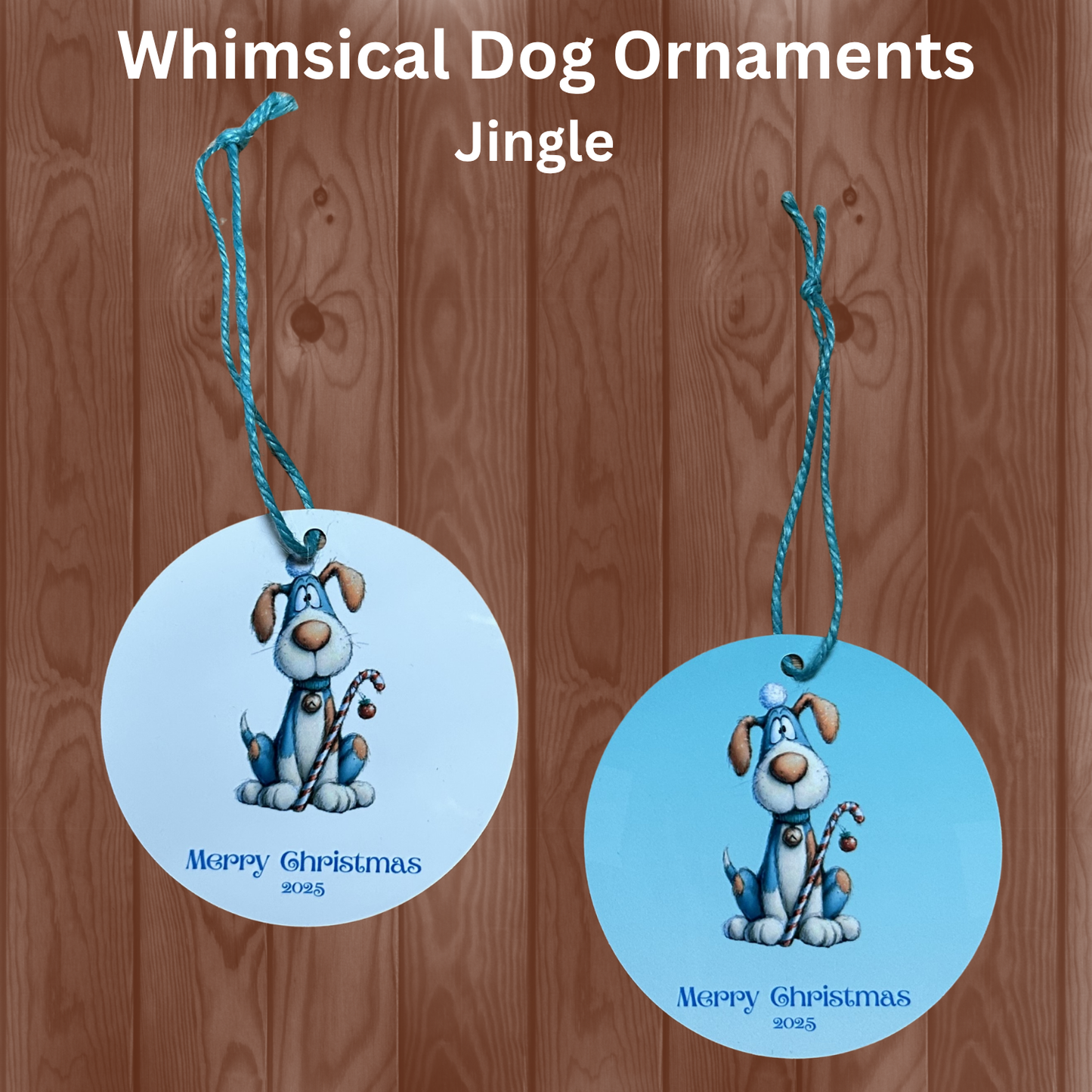 Whimsical Dog Ornaments