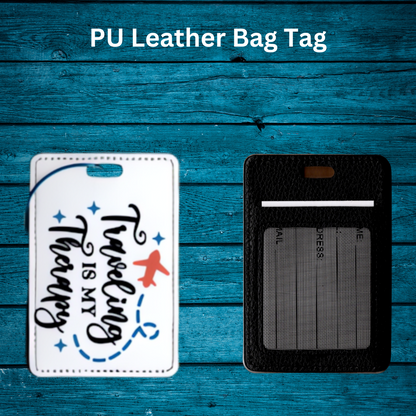 Bag Tags - PU Leather