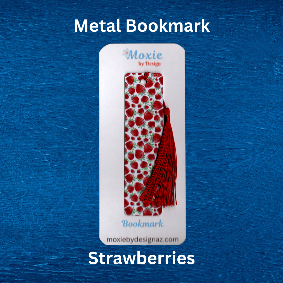 Vibrant Aluminum Bookmark
