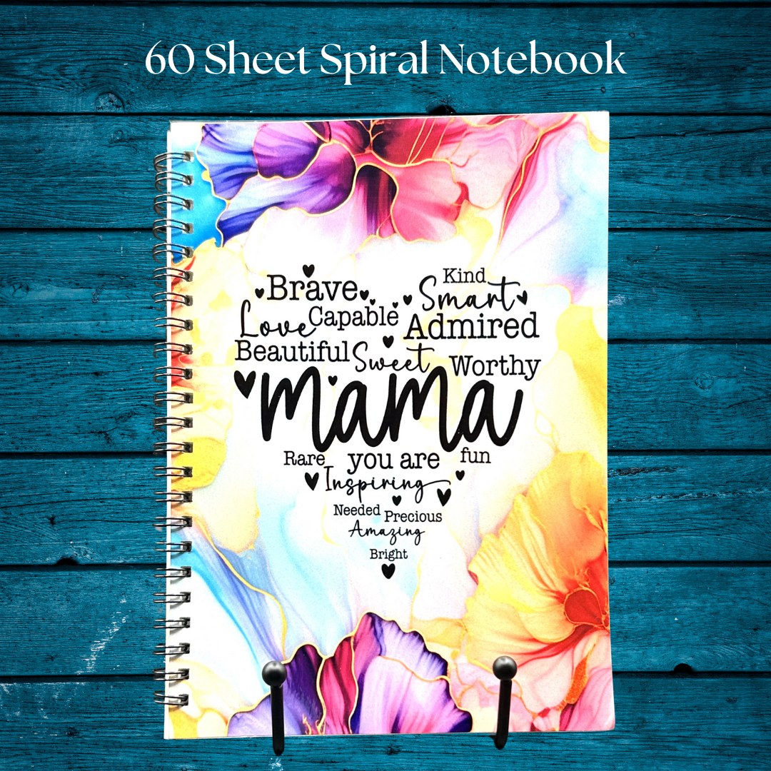 Vibrant Mama Notebook Great gift for mom
