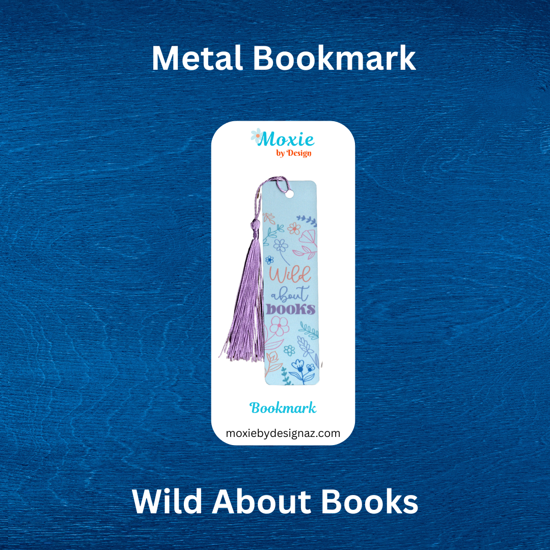 Vibrant Aluminum Bookmark