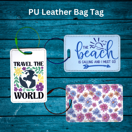 Bag Tags - PU Leather