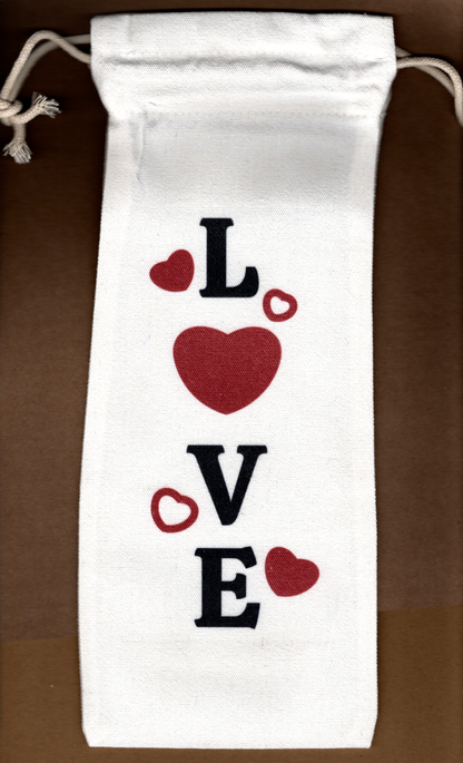 Valentine Day Wine Bag