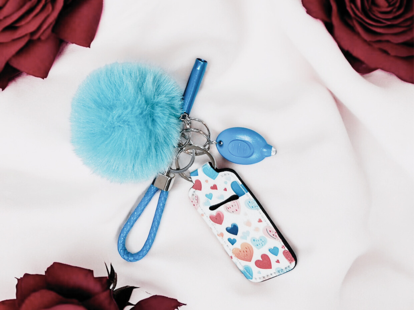 Multi-Colored Hearts Moxie Bling