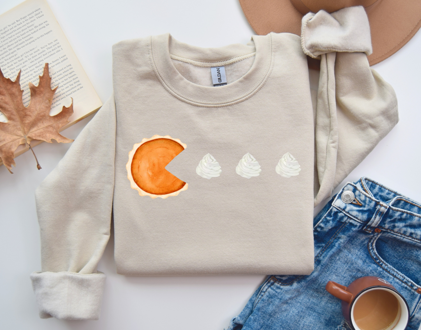 Pacman Pumpkin Pie Sweatshirt