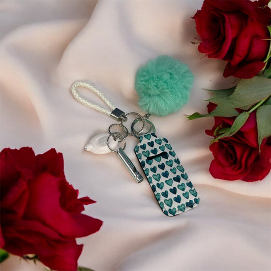 Teal Valentines Moxie Bling