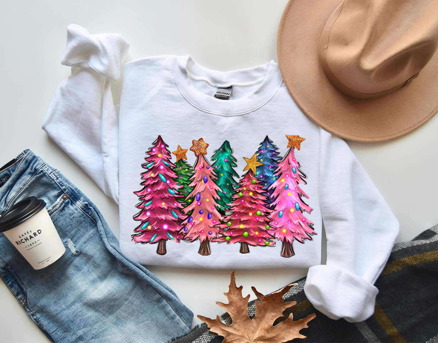 Pink Christmas Trees