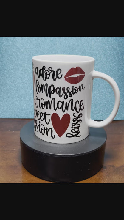 Valentines Day Coffee Mug, Love Mug